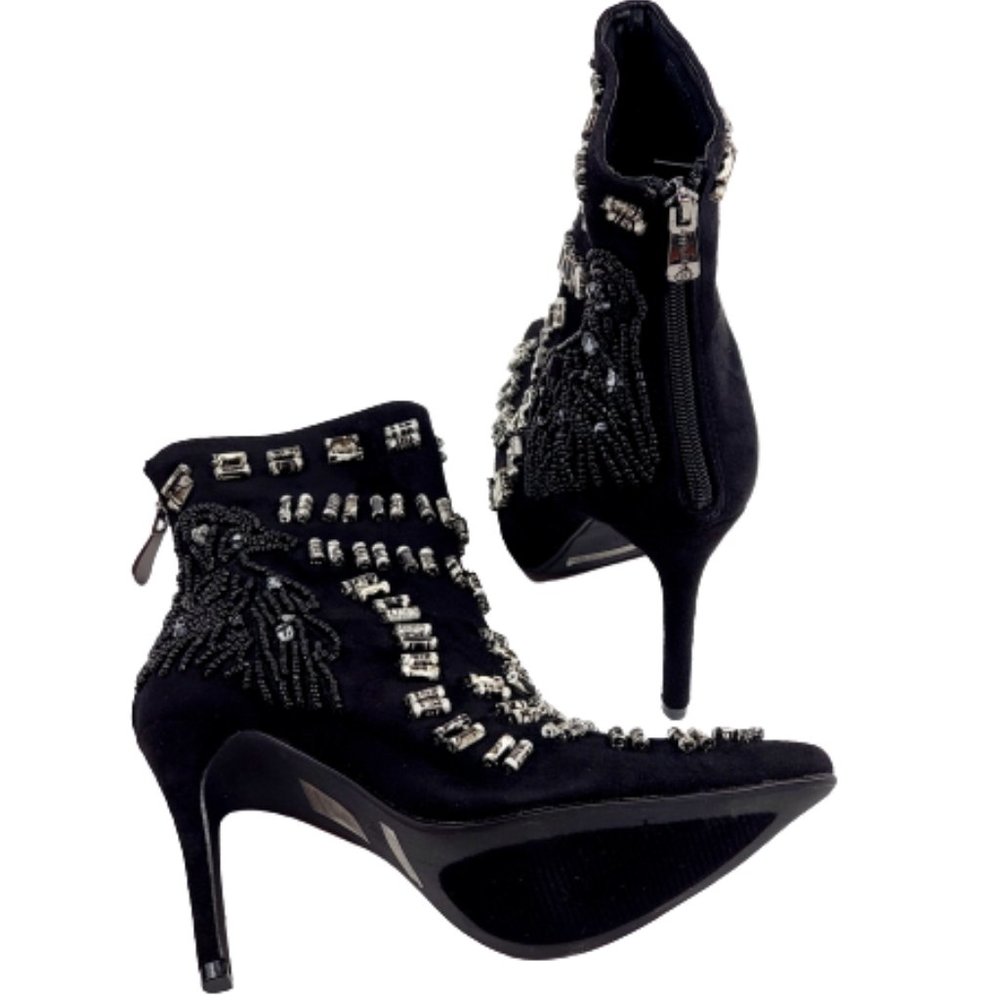 Cape Robbin Beronica-12 High Heel Black Ankle - Picture 5 of 7